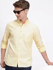 Aeropostale Solid Casual Shirt