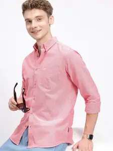 Aeropostale Solid Casual Shirt