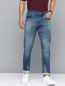 Flying Machine Men Slim Tapered Fit Light Fade Stretchable Jeans