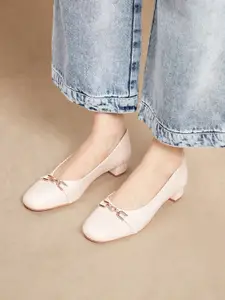 Chemistry Western - Embellished Block Pumps