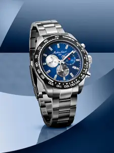 Mathey-Tissot Swiss Made Men Mathy Chess Quartz Blue Dial Analog Watch H938CHABU