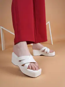 Lavie Party Wedge Square Toe Sandals