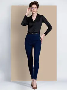 Chemistry Women Skinny Fit High-Rise Clean Look Stretchable Jeans
