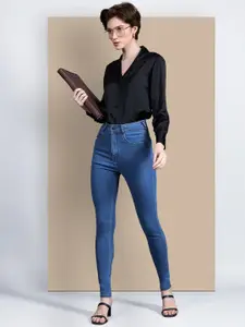 Chemistry Women Skinny Fit High-Rise Stretchable Jeans