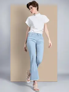 Chemistry Women Bootcut High-Rise Stretchable Jeans