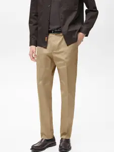 MANGO MAN Men Slim Fit Chinos Trousers