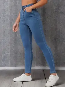 DOLCE CRUDO Women Skinny Fit High-Rise  Stretchable Jeans