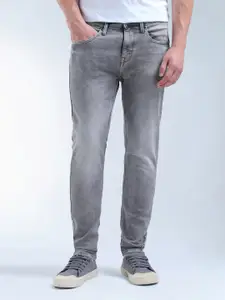 Flying Machine Men Slim Fit Mid-Rise Light Fade Stretchable Jeans