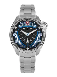 Tonino Lamborghini SHOCK ABS Quartz Men Analogue Watch TLABSB-SS-B
