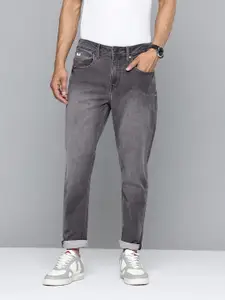 Flying Machine Relaxed Tapered High-Rise Light Fade Jeans