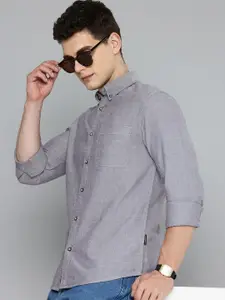 Flying Machine Slim Fit Opaque Pure Cotton Casual Shirt