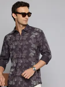Flying Machine Slim Fit Floral Printed Casual Shirt