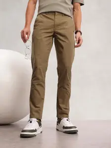 Nautica Men Smart Slim Fit Pure Cotton Chinos Trousers