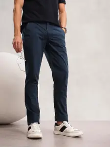 Nautica Men Smart Slim Fit Pure Cotton Chinos Trousers