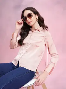 DressBerry Women Solid Casual Shirt