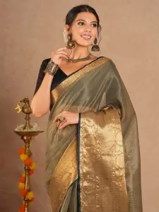 Saree mall Striped Designer Sungudi Sarees