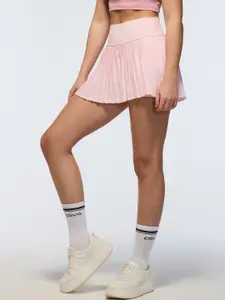 Cava Pink Plie Pleated Skort