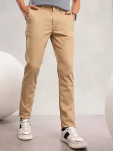 Nautica Men Smart Slim Fit Easy Wash Chinos Trousers