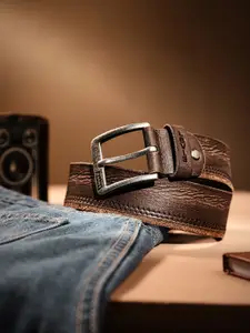 Levis Men Textured Leather Belt