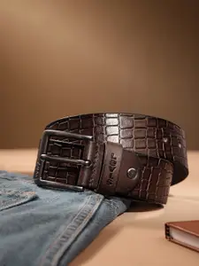 Levis Men Textured Leather Belt