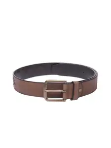 Levis Men Textured Wide Leather Belt