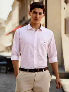 Allen Solly Men Slim Fit Opaque Printed Casual Shirt