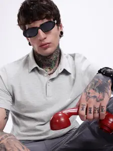 Kook N Keech Men Polo Collar Pure Cotton T-shirt