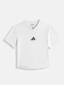 ADIDAS Boys V-Neck T-shirt