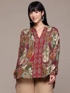 Ritu Kumar Floral Printed Kurti