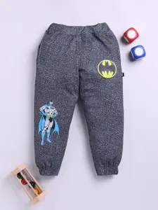 YK X Minute Mirth Boys Batman Printed Joggers