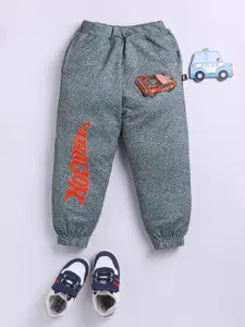 YK X Minute Mirth Boys Hot Wheels Printed Joggers