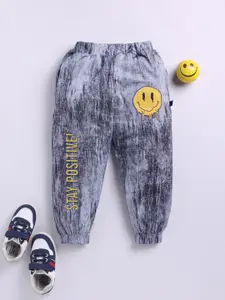 YK X Minute Mirth Boys Printed Joggers