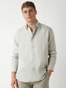 Luxure by Louis Philippe Men Opaque Formal Shirt