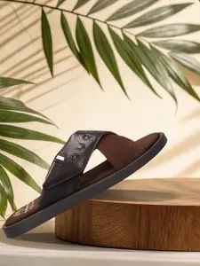 Bugatti Men Leather Comfort Sandals