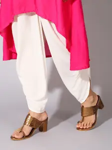 RUXBYPAYAL Textured Party Block Sandals