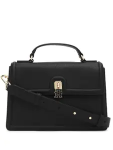 Tommy Hilfiger PU Structured Satchel
