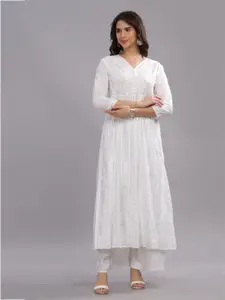 Club Loom Chikankari Cotton Embroidered Kurta