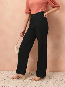 all about you Women Straight Fit High-Rise Stretchable Jeans