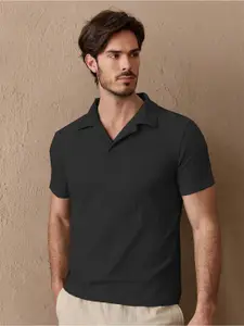 Moda Rapido Men Polo Collar T-shirt