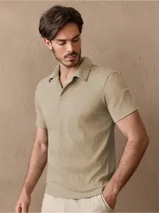 Moda Rapido Men Polo Collar T-shirt