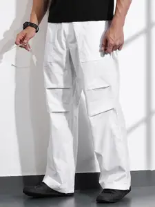 Thomas Scott Men Cotton Smart Relaxed Fit Cargos Trousers