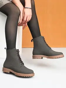 The Roadster Lifestyle Co. Women Lace-Up Boots