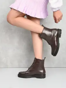 The Roadster Lifestyle Co Women Lace-Up Boots