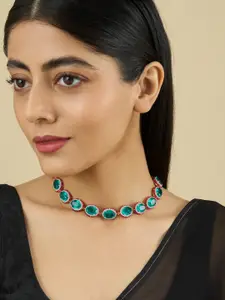 Kushal's Fashion Jewellery Copper Necklace