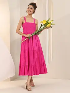 Libas Fit & Flare Midi Dress