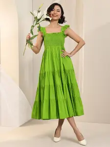 Libas Fit & Flare Midi Dress