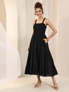 Libas Fit & Flare Midi Dress