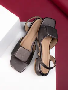 Hydes N Hues Women Open Toe Flats