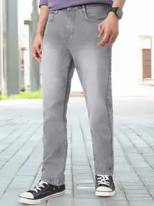 Urbano Fashion Men Straight Fit Heavy Washed Jeans Stretchable