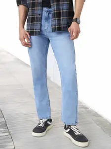 Urbano Fashion Men Straight Fit Heavy Washed Jeans Stretchable